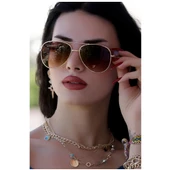 Daniel Klein DK4262P-2 Damla Model Kadın Güneş Gözlüğü - 1
