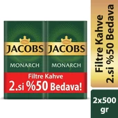 Jacobs Monarch Filtre Kahve 2 x 500 gr - 1