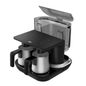 Beko TKM 8961 S Keyf Siyah Çelik İkili Türk Kahve Makinesi - 3