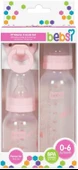 Bebsi Biberon ve Emzik Seti PP Pembe (250ML+ 125ML+ Emzik) - 2