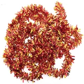 Kırmızı Altın Renk Garland Çİft Renk Sim Süs - 1