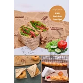 Vintage Gazete Desenli Sunum Kağıdı 50 Adet - 2