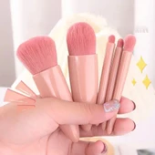 Aynalı Makyaj Fırçası Seti - 3