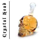 1000 ml Crystal Head Kuru Kafa İçki Şişesi - 2