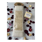 Uzun Sırt Kabak Lifi Ve Keçi Sütlü Doğal Sabun Lifli - 1