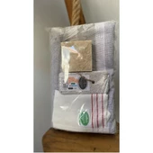 Gelin Damat Hamam Banyo 4'Lü Set - 1