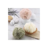 Banyo Lifi Yumuşak Top Lif Naturel Ponpon Banyo Lifi 35 Gr Yumuşak Banyo Lifi - 1