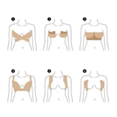 Göğüs Dikleştirme Bandı S Beden 2.5 Cm. - 1