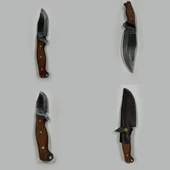 YekOutdoor El Yapımı Deri Kılıflı Outdoor & Kamp Bıçağı - 5