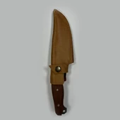 YekOutdoor El Yapımı Deri Kılıflı Outdoor Bıçak - 4