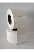 38x50 TERMAL KARTON RAF ETİKETİ ORTADAN DELİKLİ 10 ADET RULO - 2