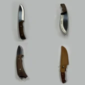 YekOutdoor El Yapımı Deri Kılıflı Outdoor Bıçak - 5