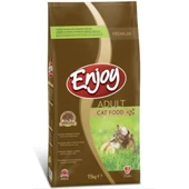 Enjoy Cat Food Tavuklu Yetişkin Kedi Maması 15 KG - 1