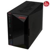 ASUSTOR AS5402T-8GB CELERON N5105-8GB RAM-2-diskli Nas Sunucu (Disksiz) thumbnail 6