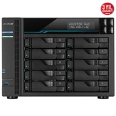 ASUSTOR AS6510T-64GB ATOM C3538 64GB RAM-10-diskli Nas Server (Disksiz) - 2