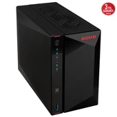 ASUSTOR AS5402T-8GB CELERON N5105-8GB RAM-2-diskli Nas Sunucu (Disksiz) thumbnail 4