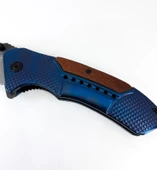 Browning Kahverengi - Lacivert Katlanır Çakı thumbnail 4