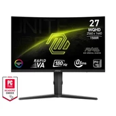 MSI 27" VA 275CQRF QD E2 0.5MS 180HZ HDMI-DP KAVISLI GAMING MONİTÖR 2560X1440 - 1