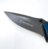 Browning Kahverengi - Lacivert Katlanır Çakı thumbnail 3