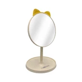 Carelly CR-0879 Ayaklı Masa Aynası + Tarak-Krem - 1