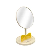 Carelly CR-0879 Ayaklı Masa Aynası + Tarak-Krem - 2