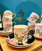 ROYKING LUCİANA 6 LI KAHVE FİNCANI BONE CHINA - 1