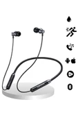 Lenovo Enjoy Uyumlu Kulaklık Ense Tipi Su geçirmez Sporcu Kulaklığı thumbnail 1
