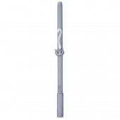 Jel Mürekkepli Yapışık Kedi Figürlü Gri Kalem - 1