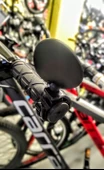 Xbyc 4018 Gidon Bağlantılı Ayna 360 Derece Dönen Geniş Açılı Mini Bisiklet Scooter Gidon Ayna Dikiz Aynası - 4