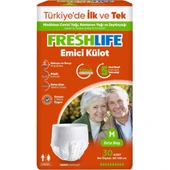 FreshLife Emici Külot Hasta Bezi Medium - Orta - M (30 Adet) - 1