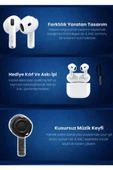 Samsung Galaxy Z Flip Uyumlu 4 Nesil Airpds Bluetooth Kulak İçi Kulaklık Kılıf Hediyeli - 4