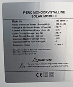 120w Mono Kristal Class II B Güneş Panel - 4