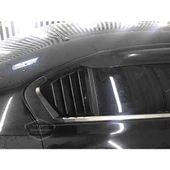 Honda Civic FB7 2012-2016 Uyumlu Kelebek Cam Izgarası Kelebek Cam Vizörü Havalandırma Sağ Sol Takım Parlak Siyah thumbnail 3