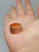 Sembollü Bakır Yüzük (Ayarlanabilir) (52762) thumbnail 3