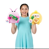 Giochi Preziosi Snackles Aburcubur 20 cm Peluş S2 5UA04000 SANDY - 5