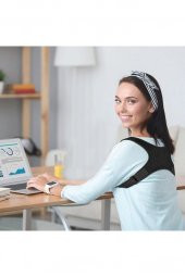 Dik Duruş Korsesi Spor Outdoor Yoga Fitness Kamp Rahat Korse thumbnail 6