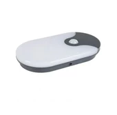 CATA Palermo Sensörlü Oval Led Duvar Aplik Dış Mekan Armatür 12W 4000K Günışığı - 1