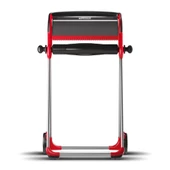 Tork Dıştan Çekmeli Havlu Dispenseri Seyyar Ayaklı Kırmızı-Siyah (652008) - 1
