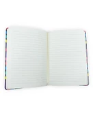 Victorias Sert Kapaklı Çizgili Bloknot No:15 - 3