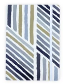 Victorias Sert Kapaklı Çizgili Bloknot No:15 - 1