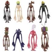 Siren Kafa 8 adet 10-12 cm figur set - 1