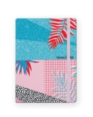 Victorias Sert Kapaklı Çizgili Bloknot No:18 - 1