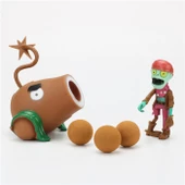 Plants And Zombies Zombi Ve Bitkiler + figür + toplar - 1