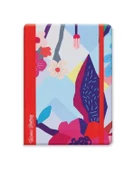 Victorias Sert Kapaklı Çizgili Bloknot No:22 - 1