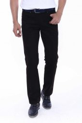 Wessi Erkek Cep Kapaklı Slim Fit Desensiz Süet Pantolon - 9
