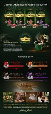 Jacobs Espresso 10 Intenso Kapsül Kahve 10 x 5 Paket (50 Adet) Nespresso Uyumlu - 2
