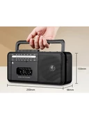 Knstar PX-680BT Fm Radyo-Usb-Mp3 Player Bluetoothlu Kaset Çalar Siyah thumbnail 1