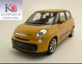 Welly 2013 Fiat 500L Sarı 1/24 Model Araba - 1