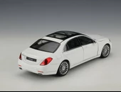 Welly Mercedes S-Class 1:24 Beyaz Model Araba - 4