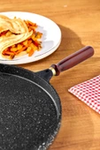 Taç 36 Cm Granit Gözleme Tavası Döküm 6343 - 7